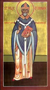 icon of st felix of dunwich